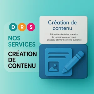 Création de contenu - Digital Rise Solution - Digital Marketing Agency
