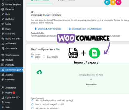 digital-rise-import-export-woocommerce-product-plugin